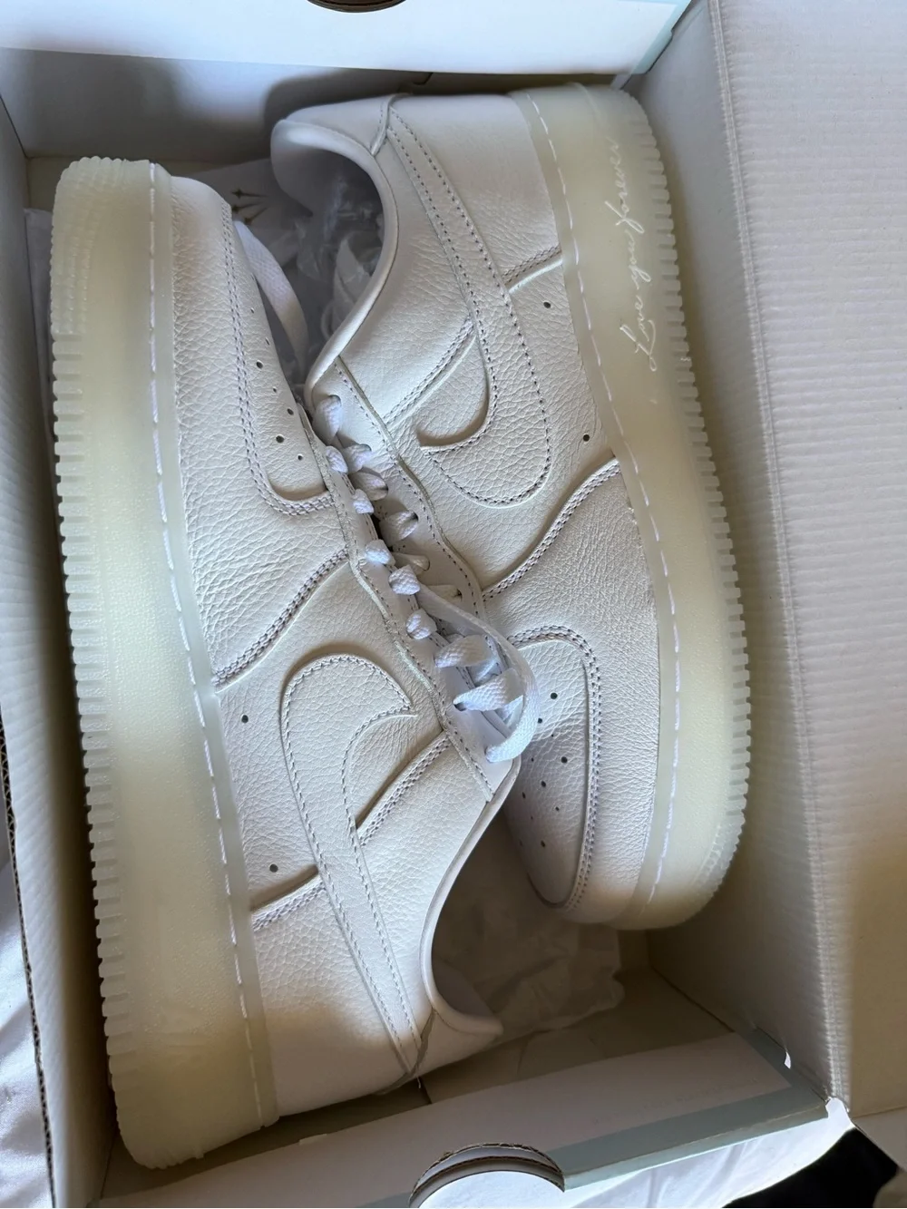 Nike Air Force 1 Low SP Box - Light Blue with White Label
